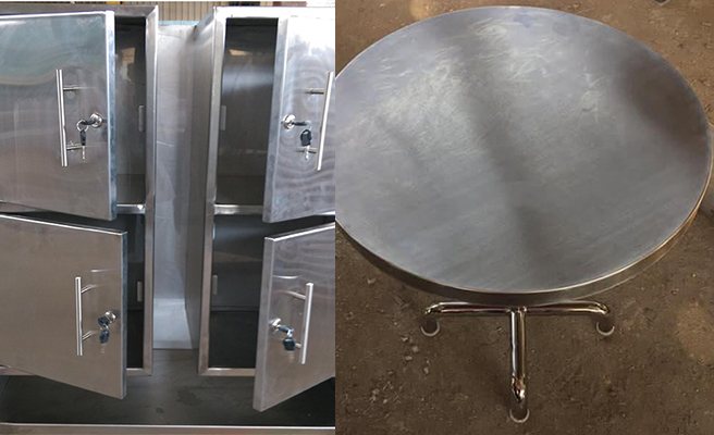 Stainless worktables and benches