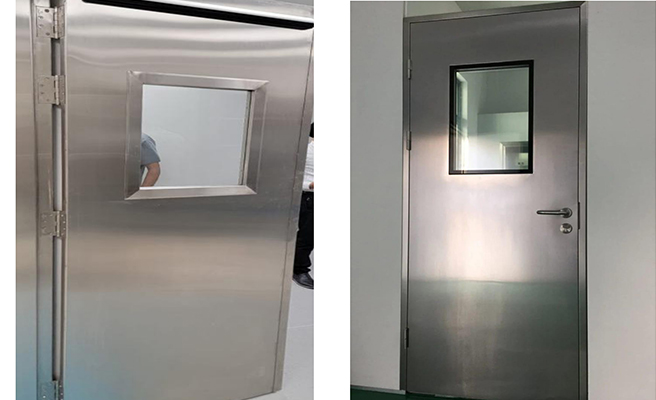 Stainless doors and panels